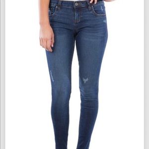 Kensie Effortless Ankle Midrise Skinny Jeans